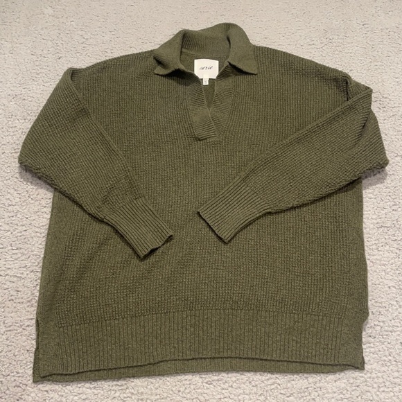 AERIE SUGAR RUSH CHENILLE SWEATER size XS - Picture 1 of 8